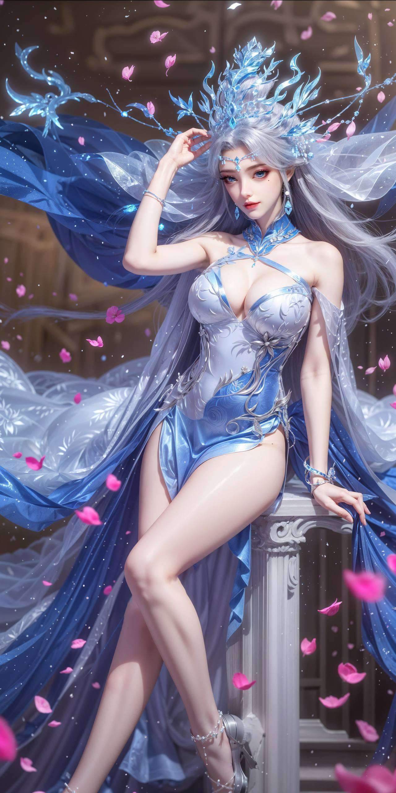 宁雨蝶AI绘画壁纸预览