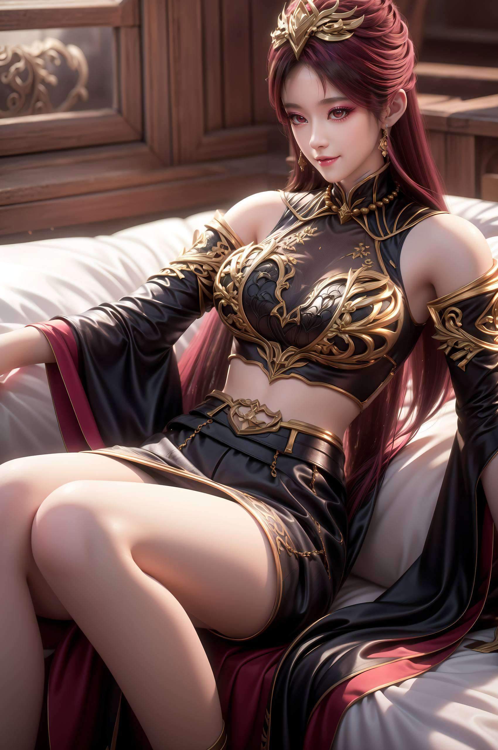 百炼成神毒血夫人吻戏壁纸预览