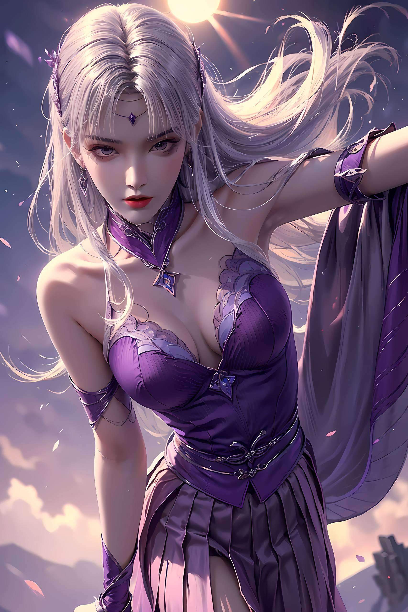 小医仙穿睡衣趴在床上壁纸壁纸预览