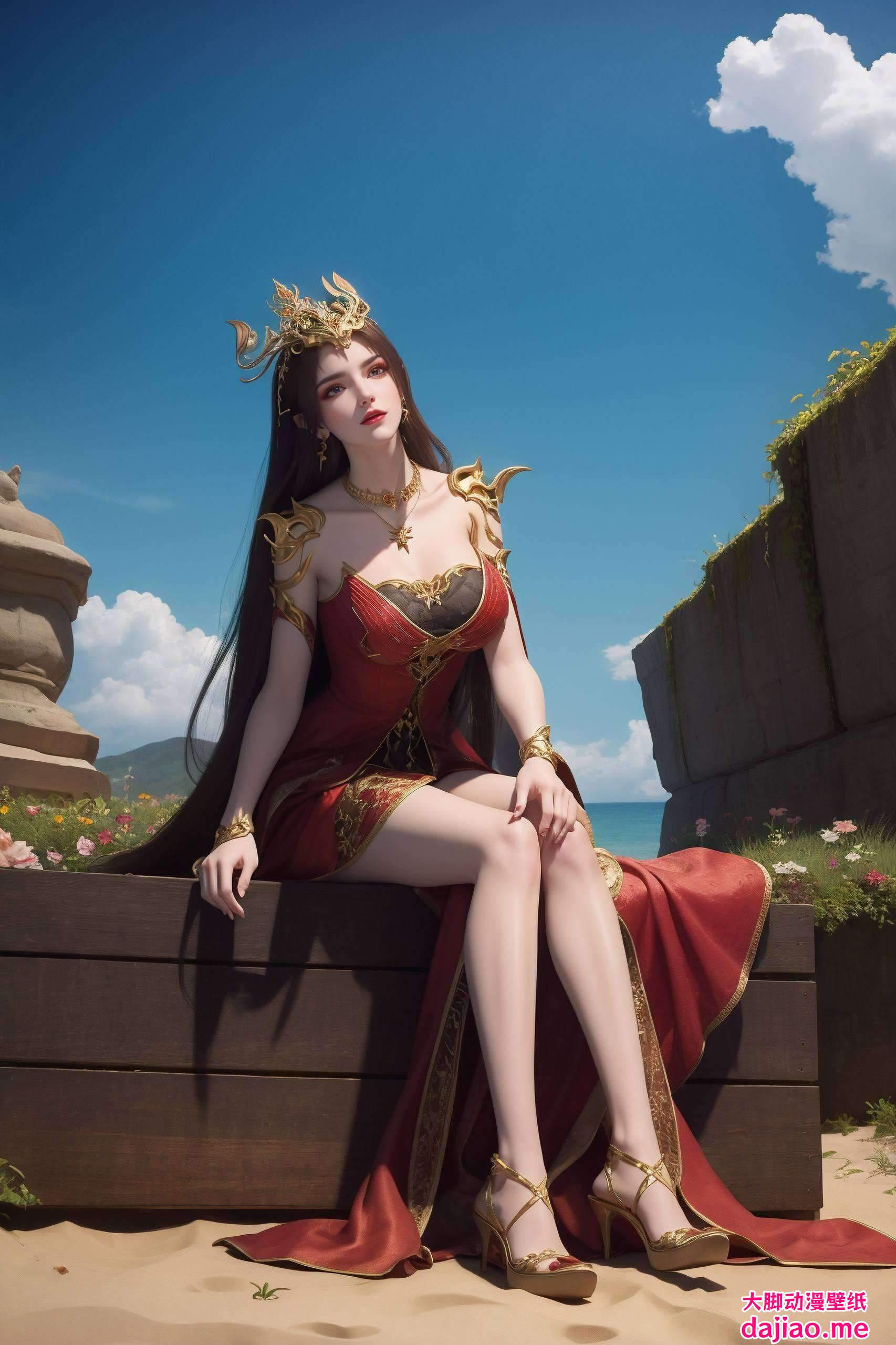 斗破苍穹美杜莎雕像壁纸壁纸预览