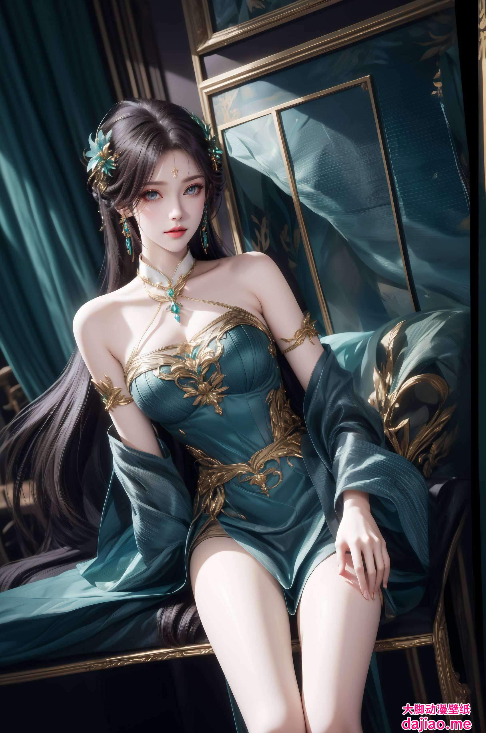 萧薰儿画画壁纸高清竖屏壁纸预览