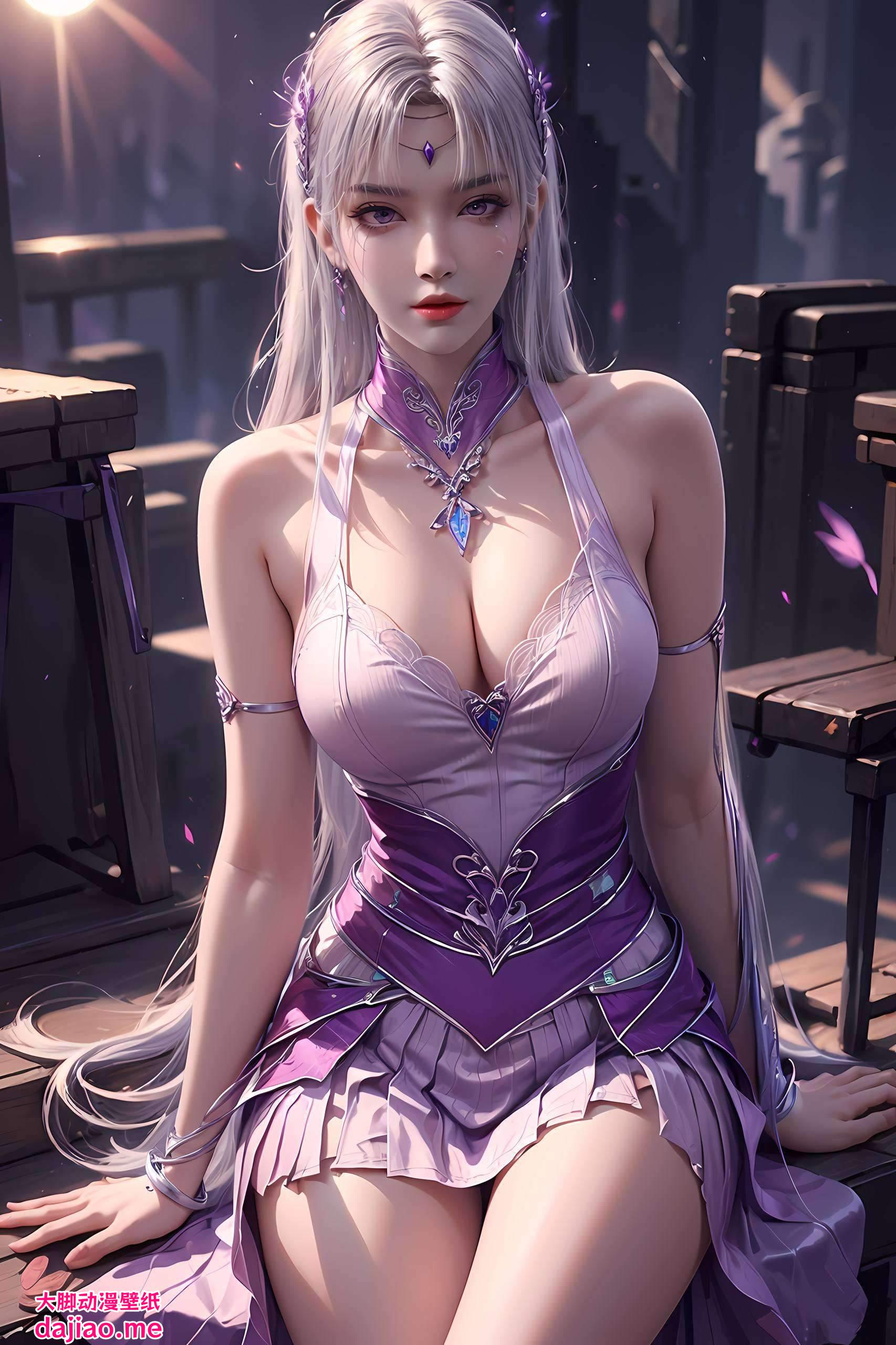 小医仙横版壁纸樱花树下壁纸预览