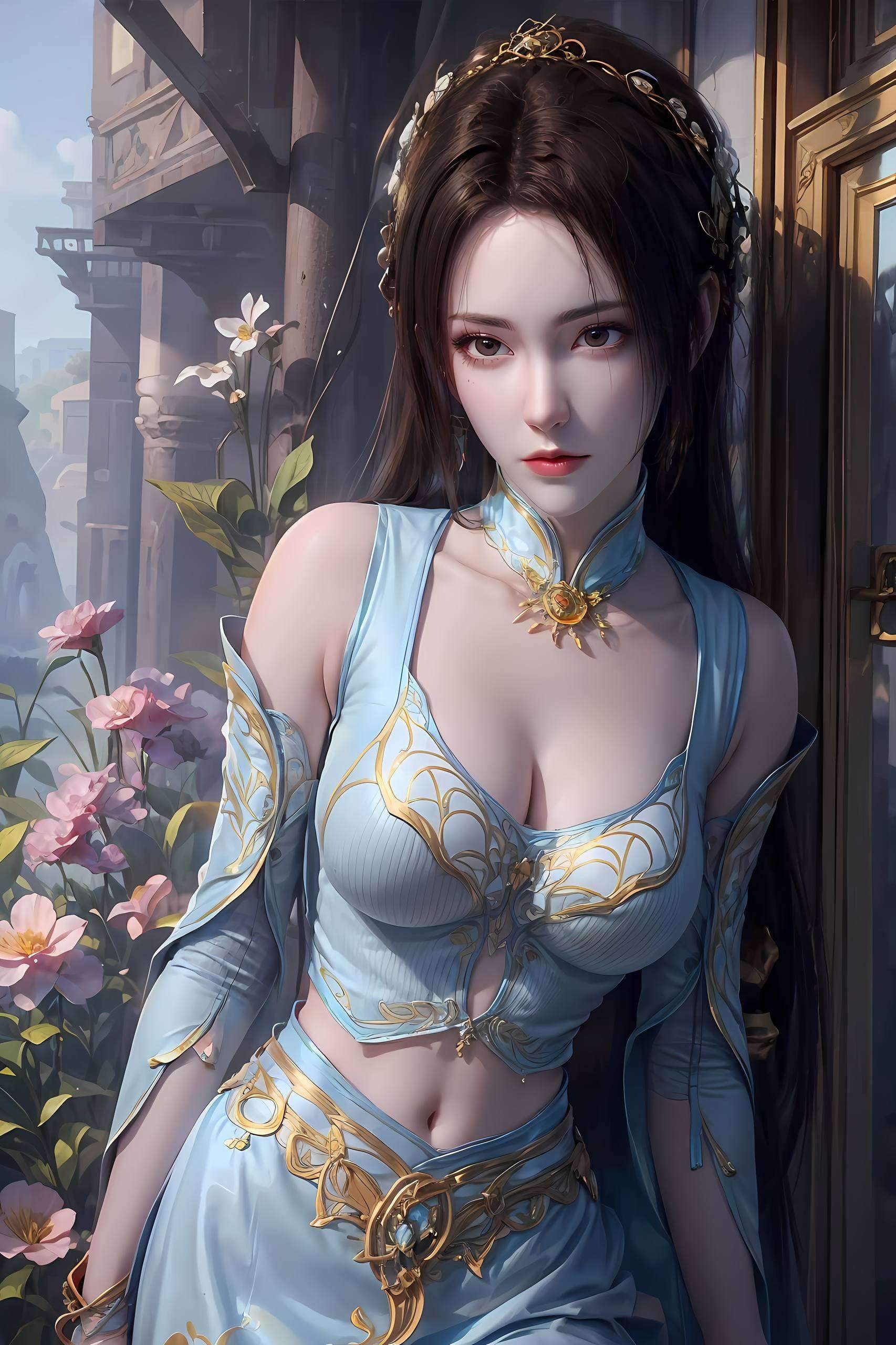 纳兰嫣然ai绘图壁纸壁纸预览