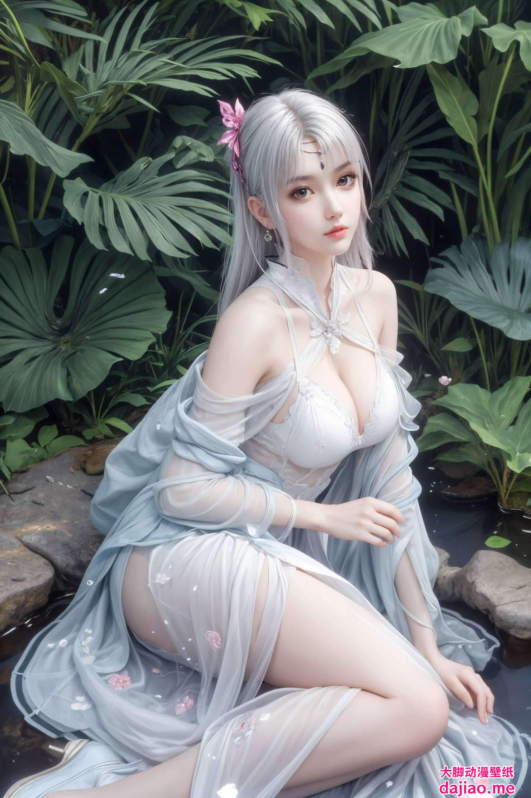 小医仙和彩鳞告别壁纸壁纸预览