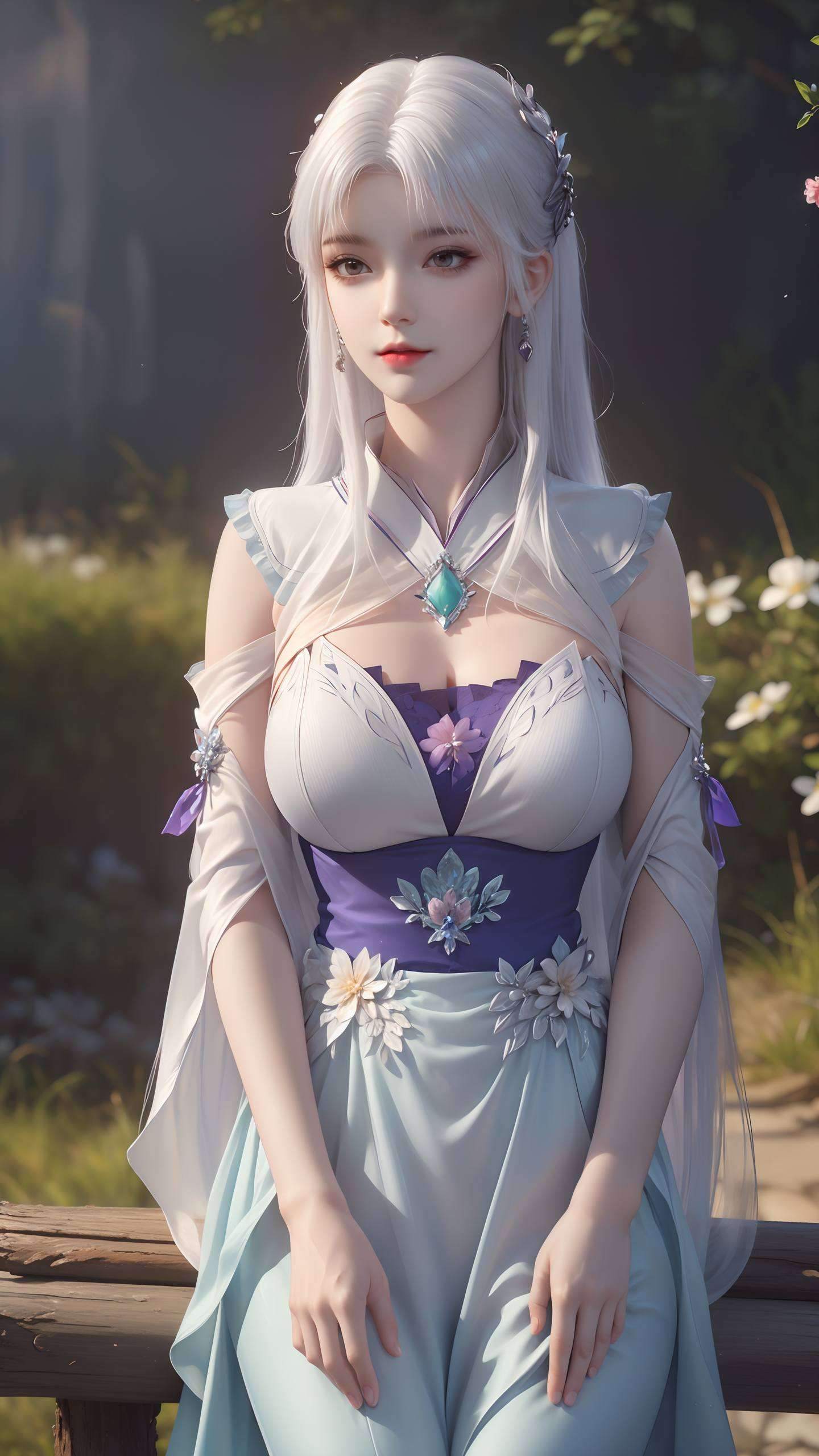 小医仙白衣服壁纸女生壁纸预览