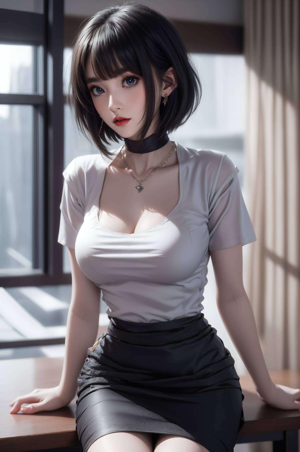 展现出一位独具魅力的国漫女主为你的手机桌面增添一抹别样的风情