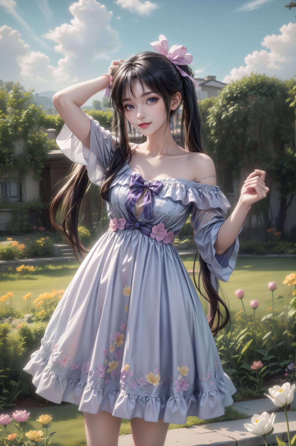 这款【AI动漫美女金属质感2K高清】壁纸高清无水印