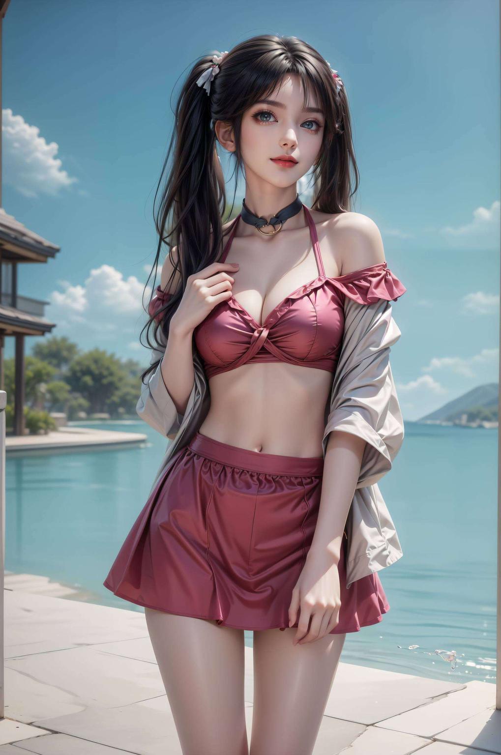 碧瑶妹妹的倩影跃然纸上为你的电脑锁屏注入无限活力