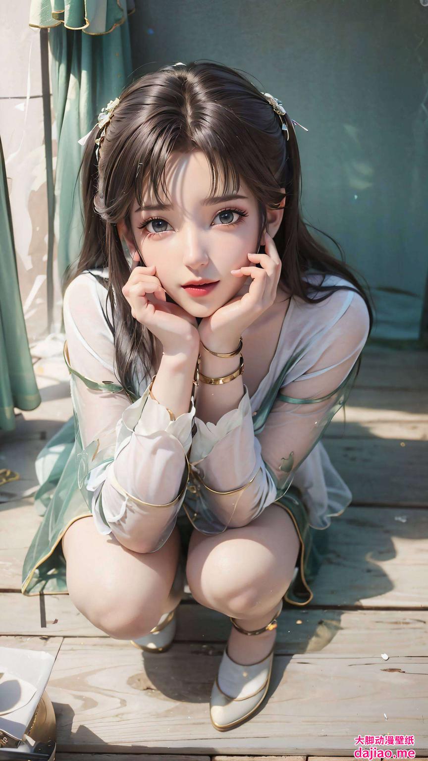 讲述着一段不朽的奇幻故事碧瑶的微笑如春日暖阳