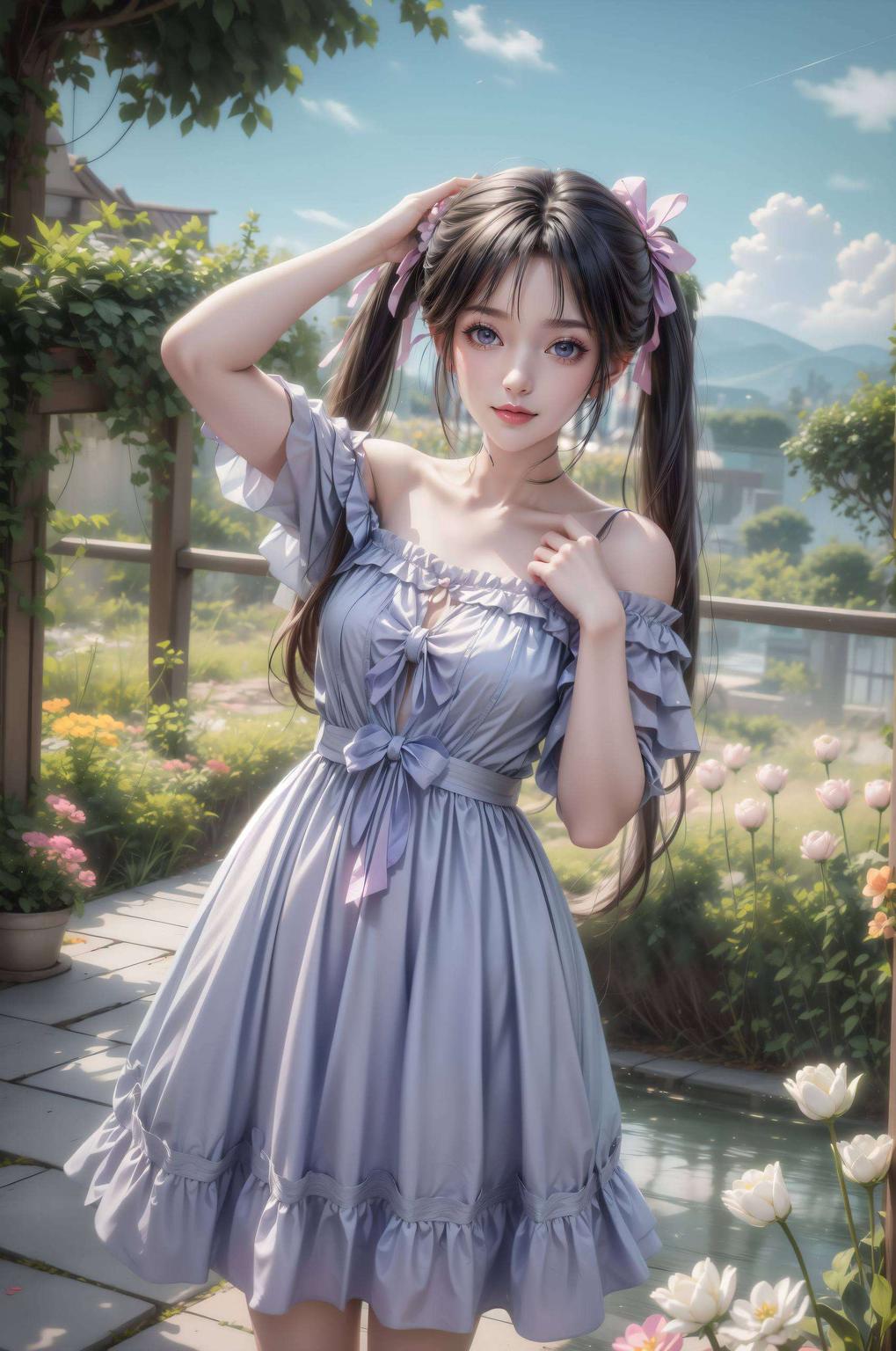 让人一见倾心她仿佛拥有了生命