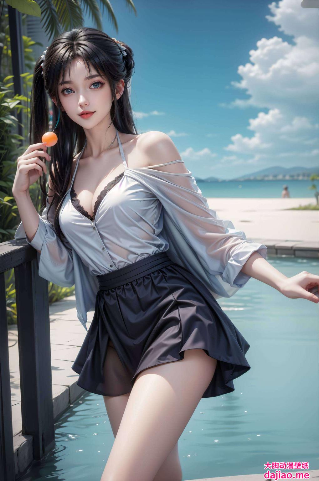 男生穿搭灵感源自她的灵动风格一瞥间