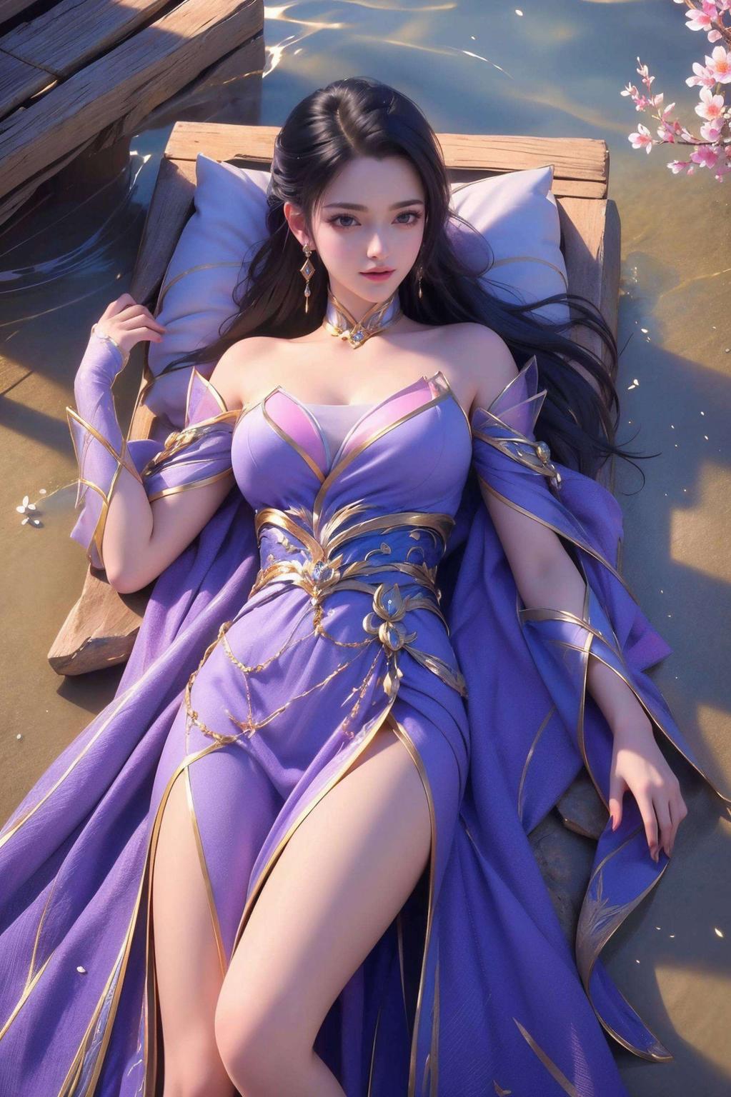 高清画质AI碎花壁纸映衬其灵动之美