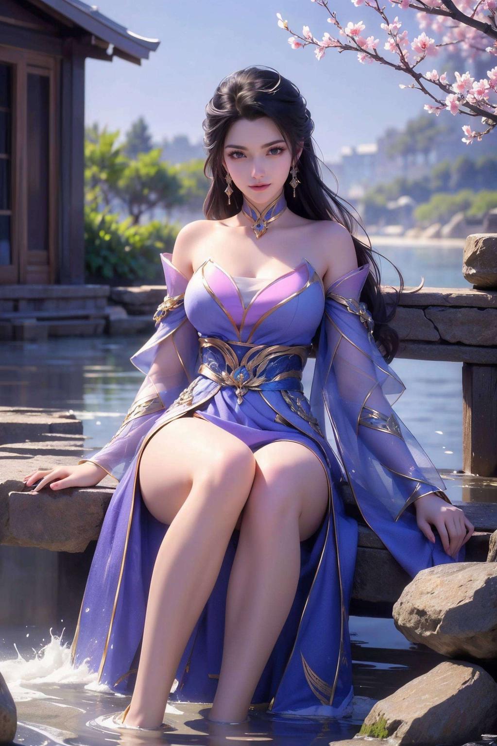 这款仙武传楚灵玉动态壁纸带你领略国漫之美