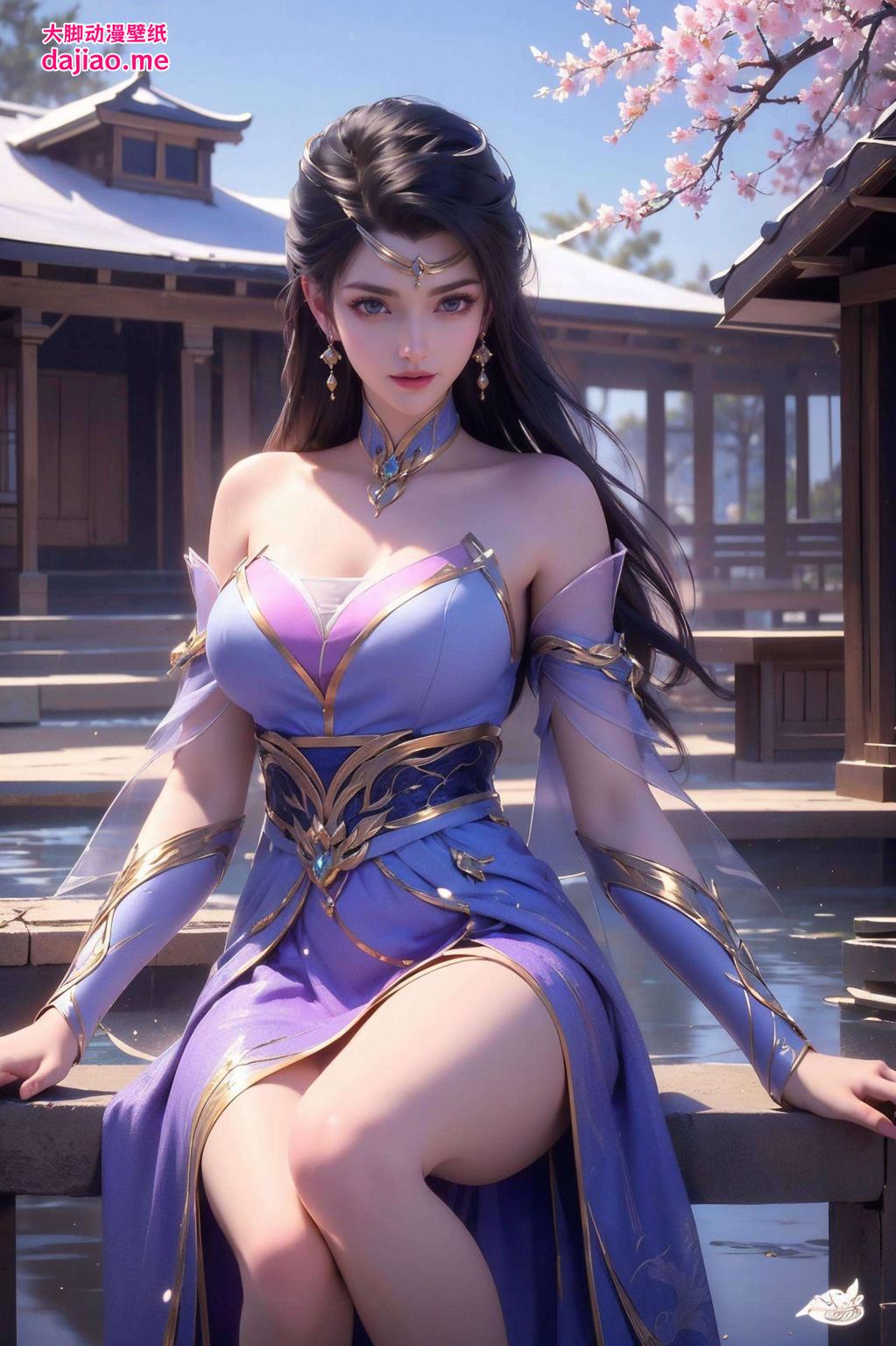 这款AI绘画全屏壁纸将楚灵玉的灵动身姿展现得淋漓尽致楚灵玉的每一种姿态都是那么自然迷人