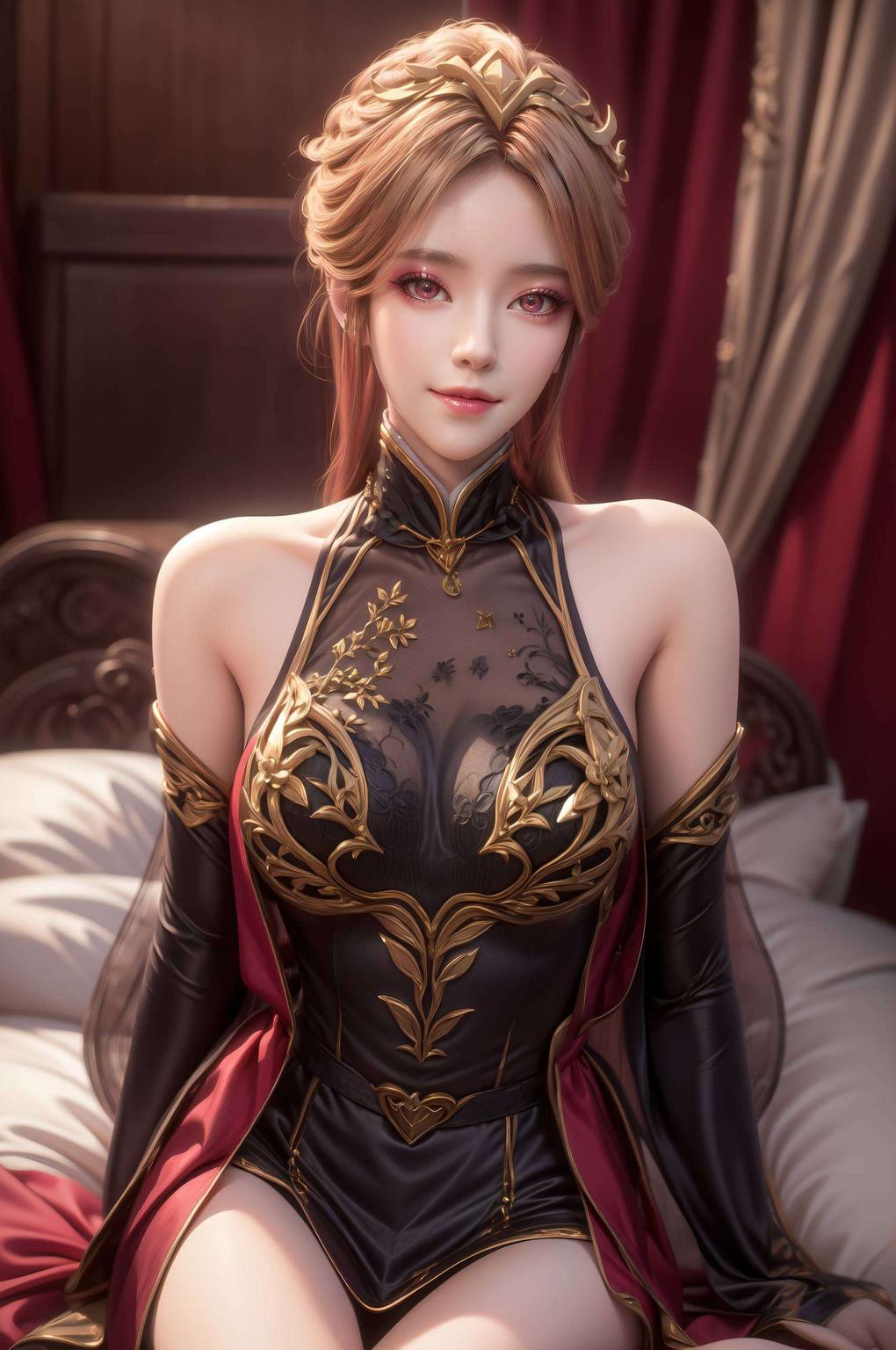 搭配国漫女神的神秘魅力更是唯美壁纸的灵魂