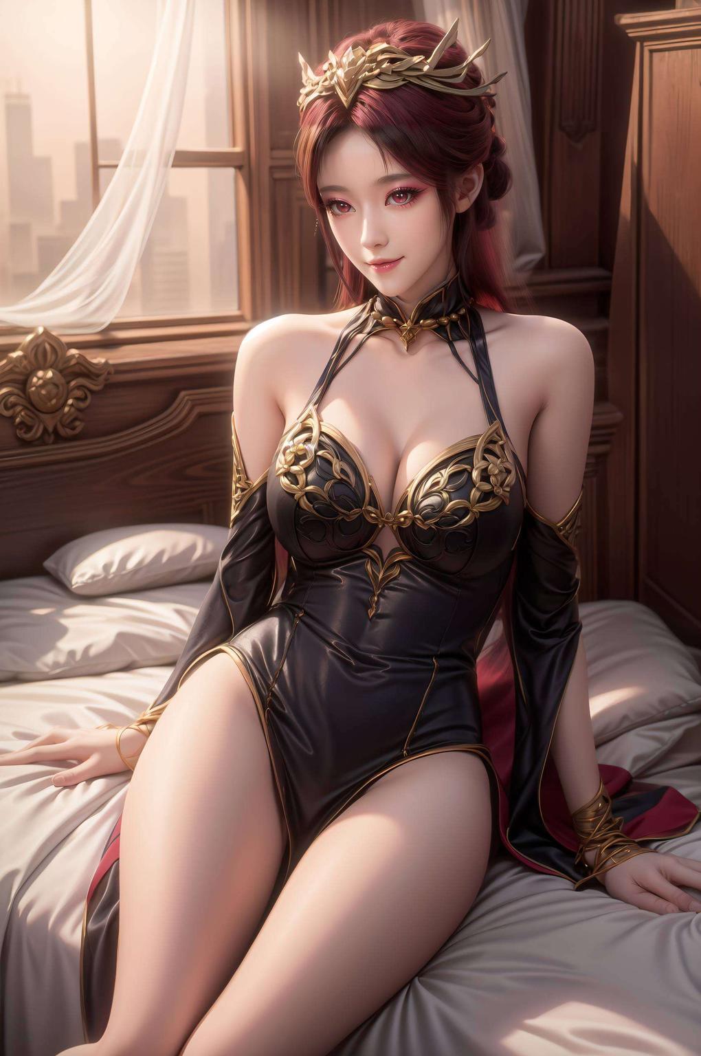 每一帧都是精心绘制展现AI动漫女主的绝世风采