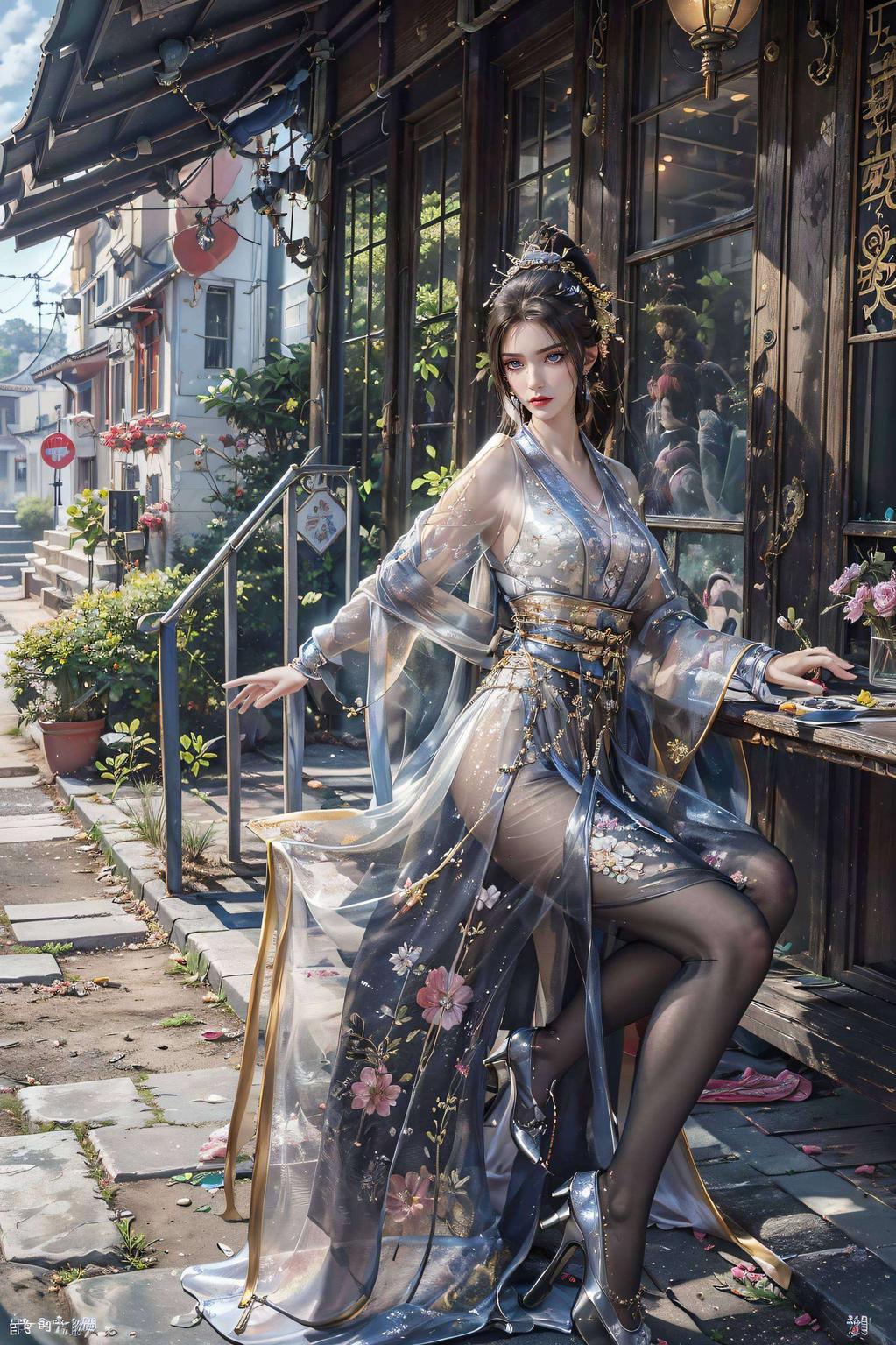 为你的平板增添一抹梦幻色彩高清壁纸呈现女方清雪的细腻神韵