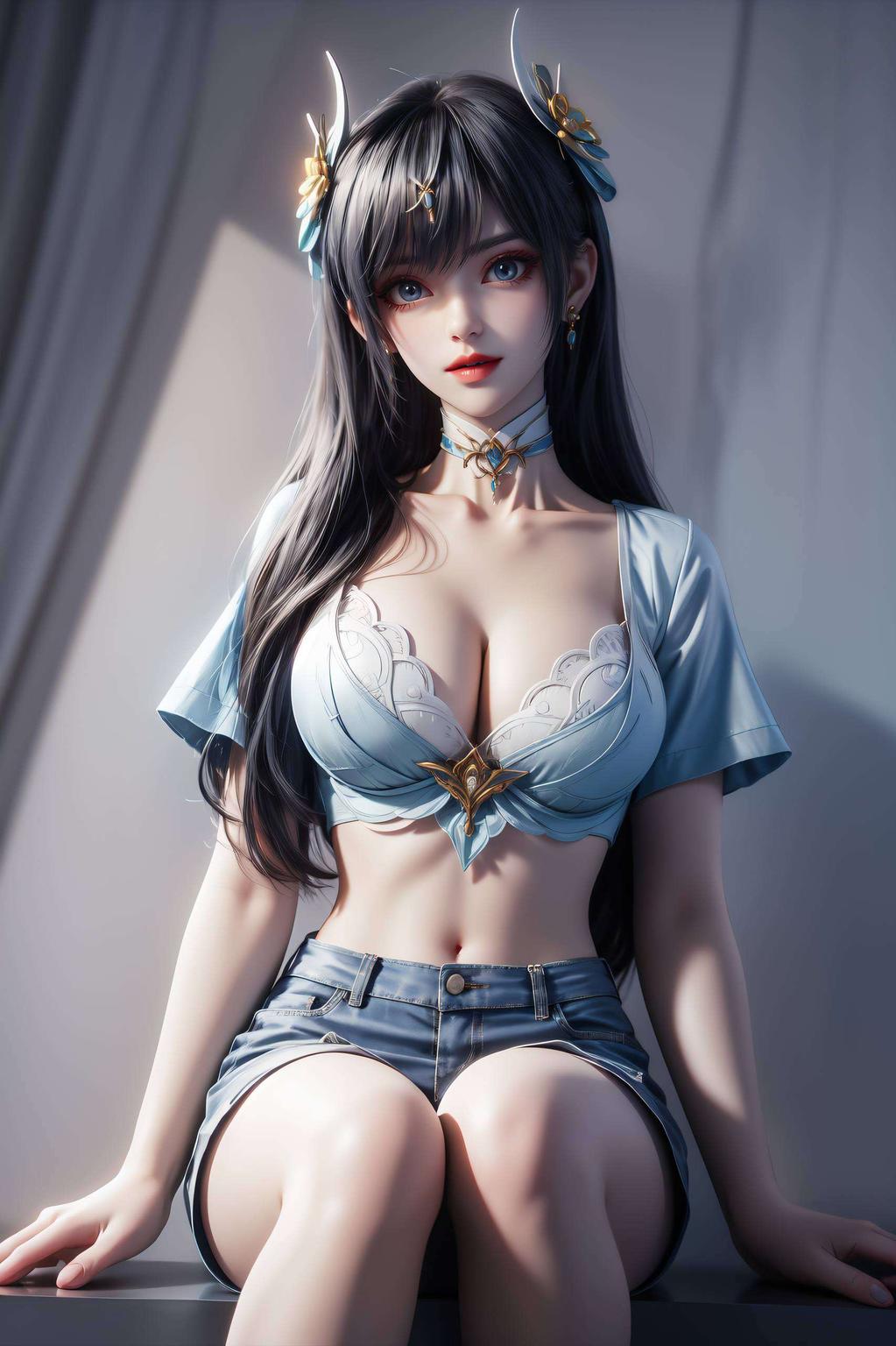 将复古电脑元素与国漫美女完美融合这款以她为主角的动漫手机壁纸