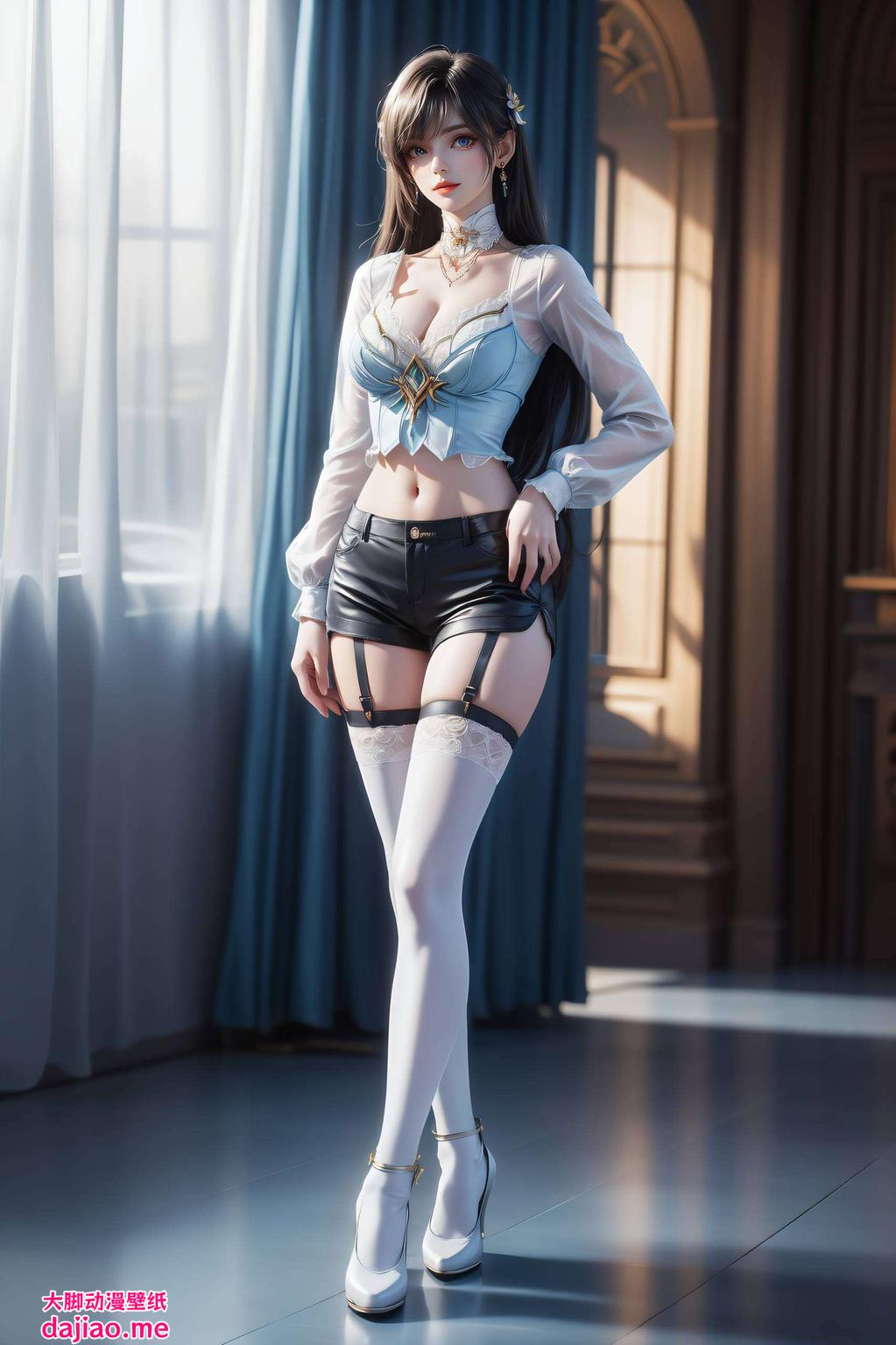 枫玲儿的高清平板壁纸每一笔都充满灵动与活力