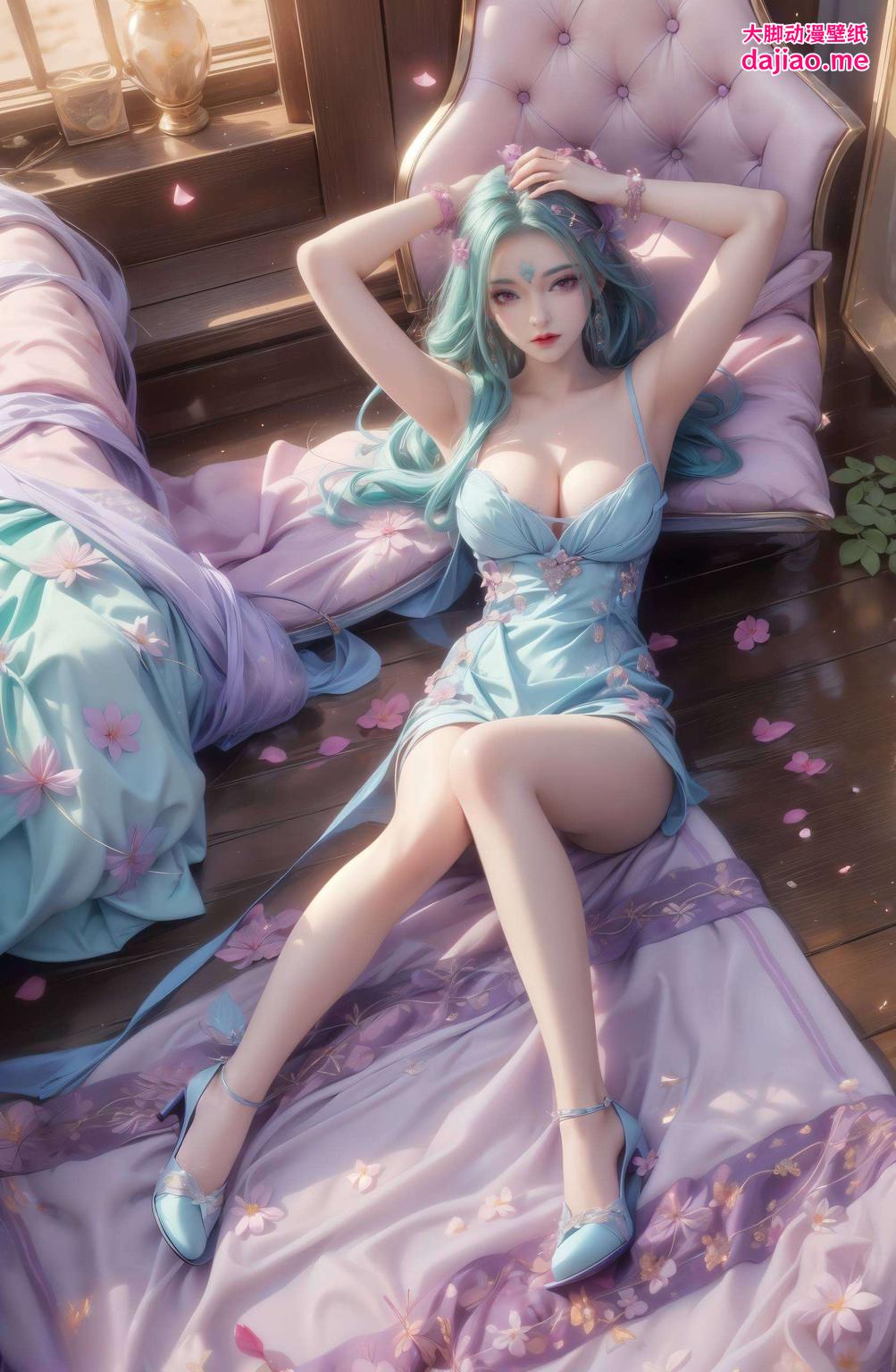 或慵懒侧卧或优雅卧躺