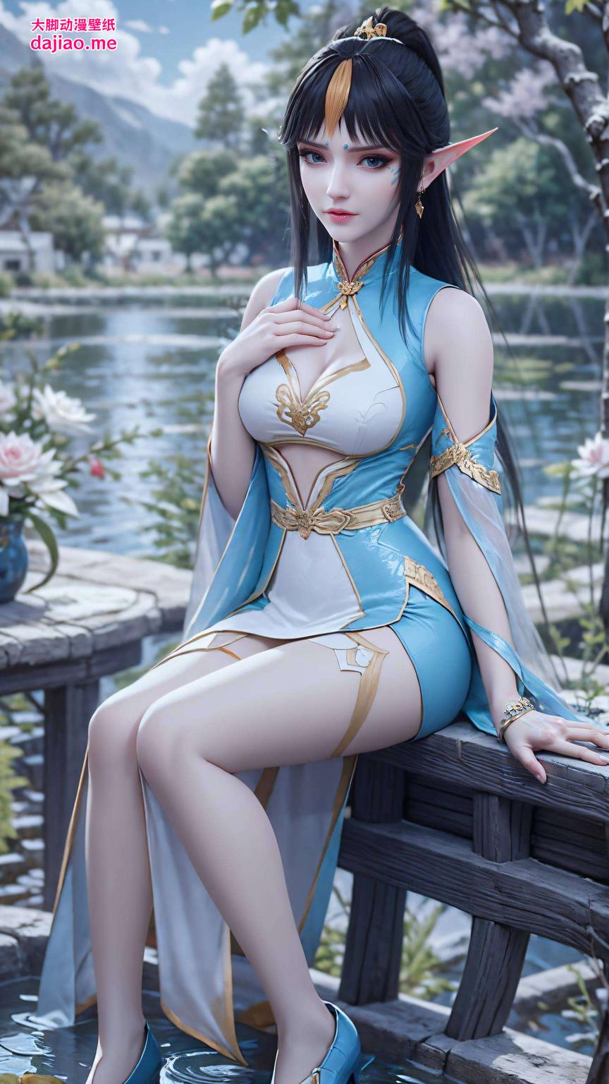 国漫女神凤清儿的美貌如梦似幻让每一次开机都成为与好看壁纸的美丽邂逅