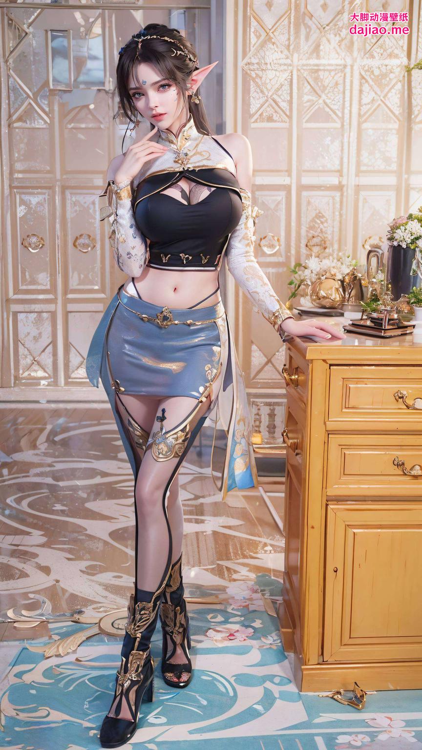 细腻描绘色彩鲜明