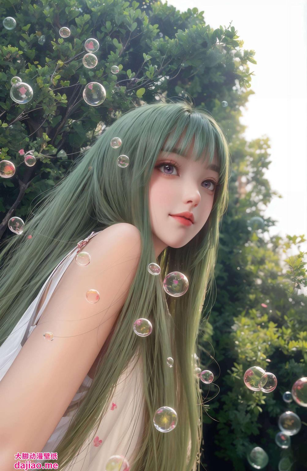 融合ins风极简美学这款芙蕖动态壁纸