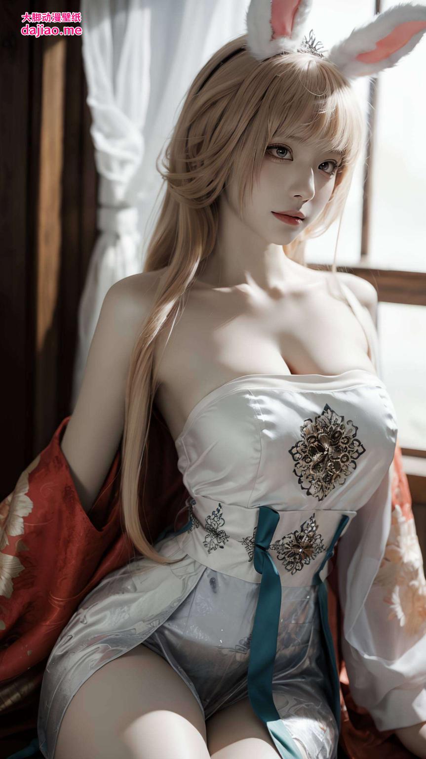 让你的手机瞬间变身为一幅流动的国漫画卷卡通风格的她