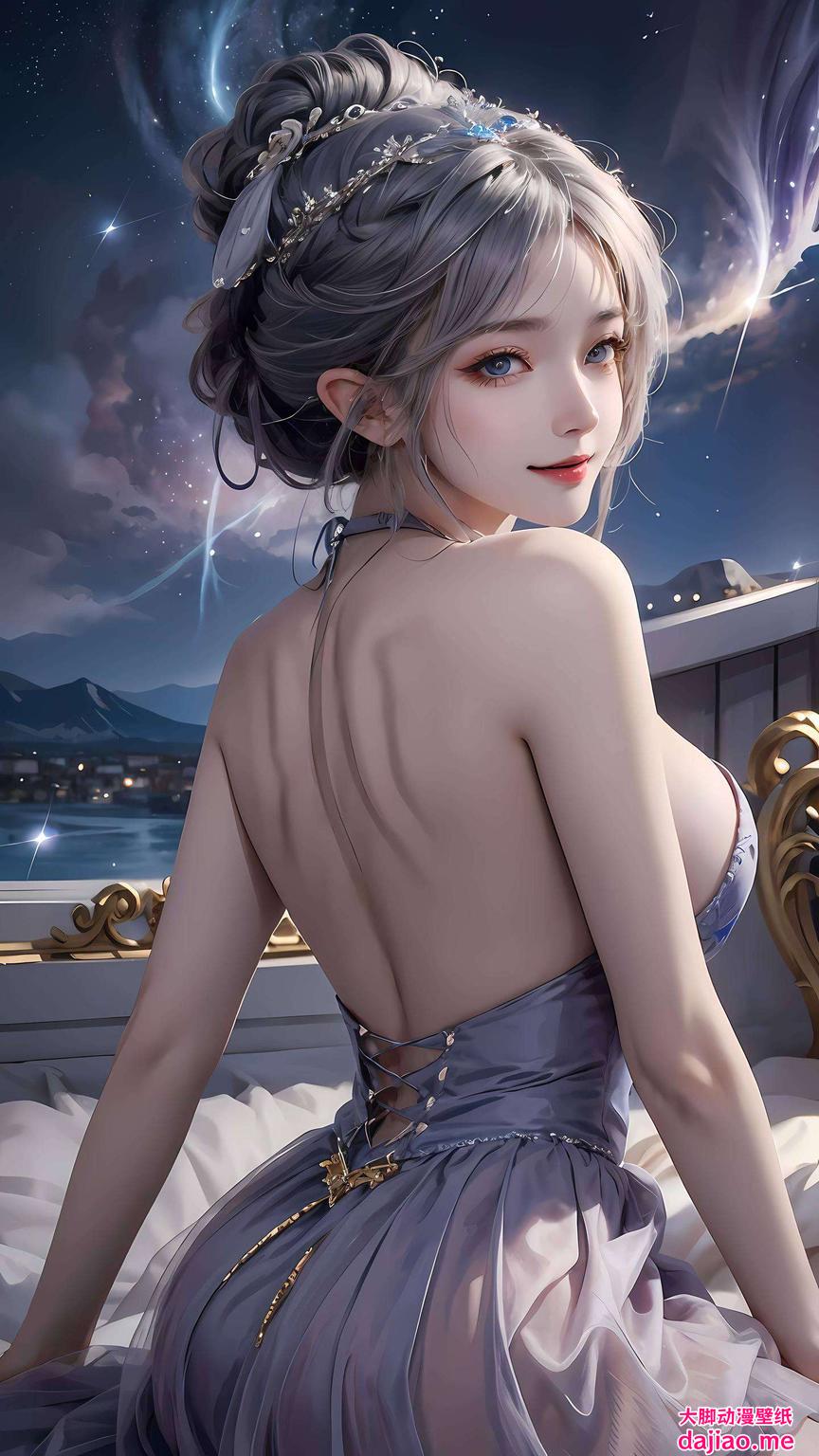 让你的手机瞬间变身为一幅流动的画卷炫彩国漫风格
