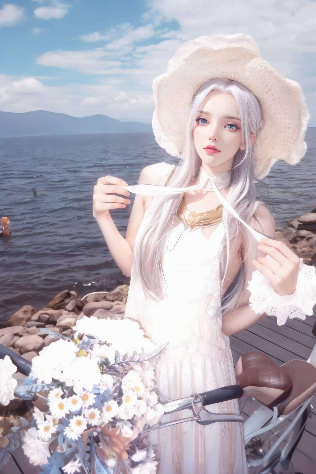 将国漫女神的优雅气质与现代科技完美融合以高清细腻的笔触