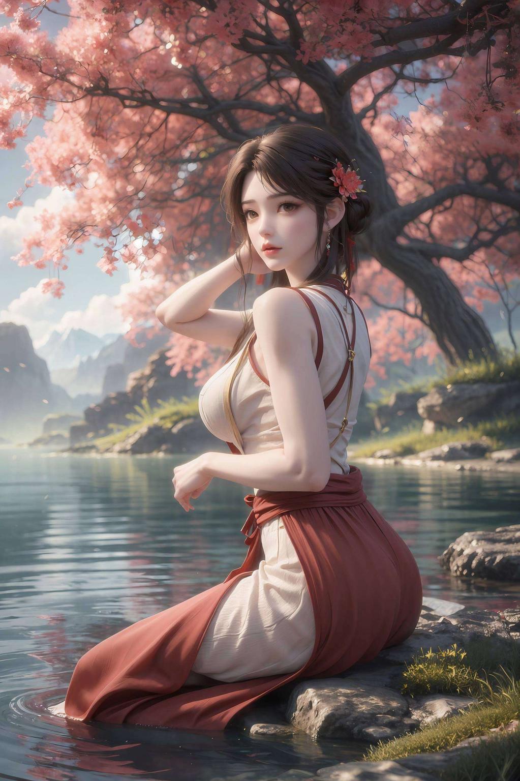 绘就国漫女神的灵动魅力让每一次触碰都是心灵的触动