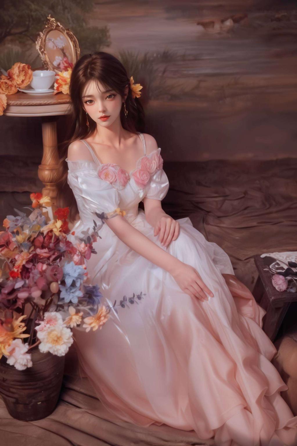 这款1080p温馨壁纸以火灵儿涅槃的生动表情为灵感绘制细腻情感