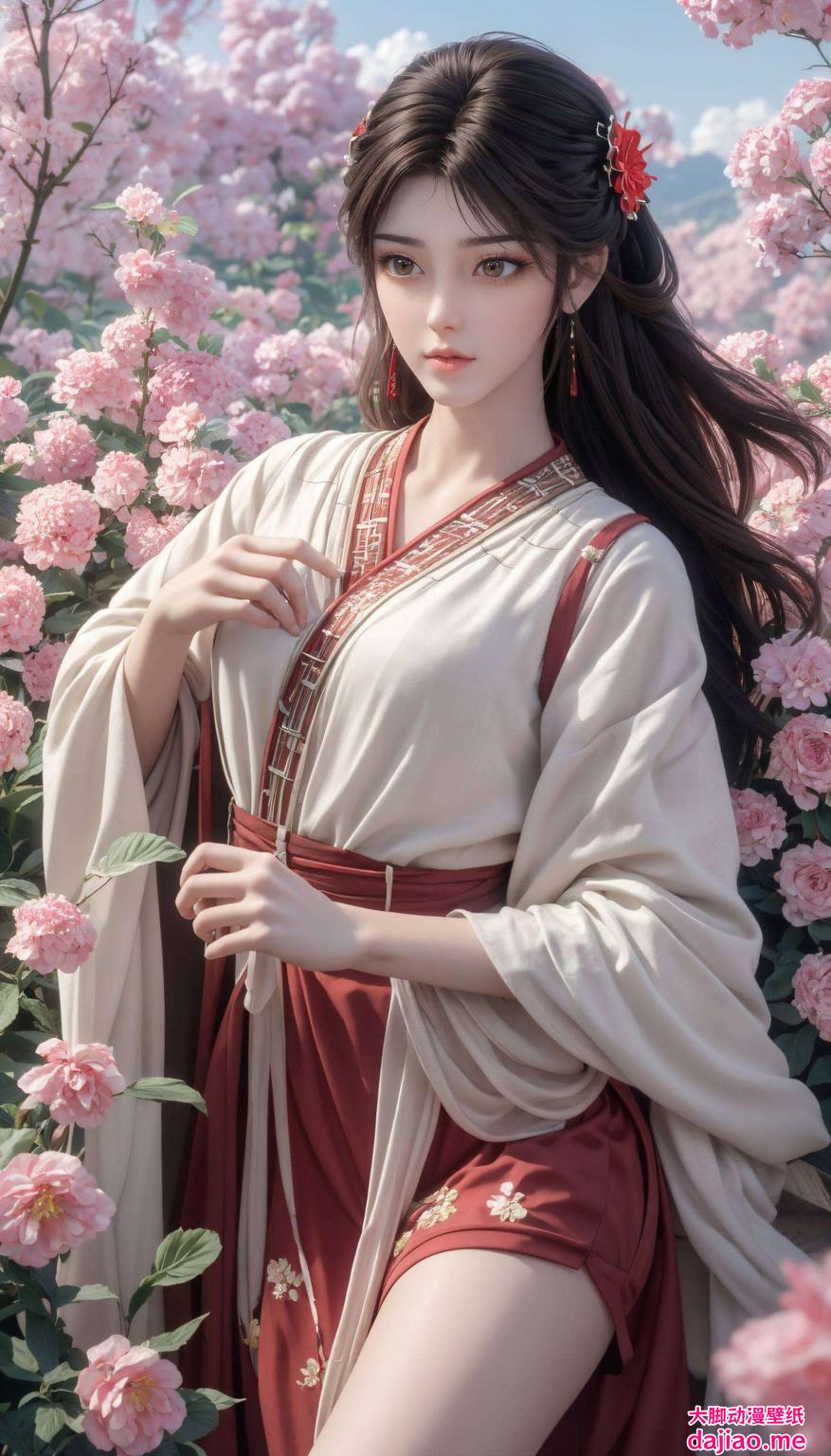 为你带来细腻至极的视觉享受绘制国漫女神火灵儿与石炅的灿烂笑容