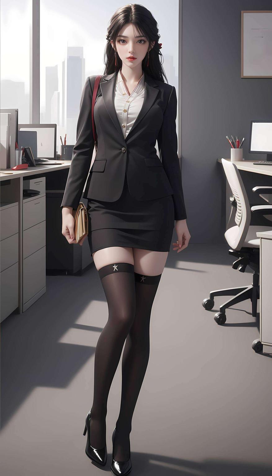 超好看国漫女主AI最新版2k高清国漫美女背景图片系列仿佛要从屏幕中跃出