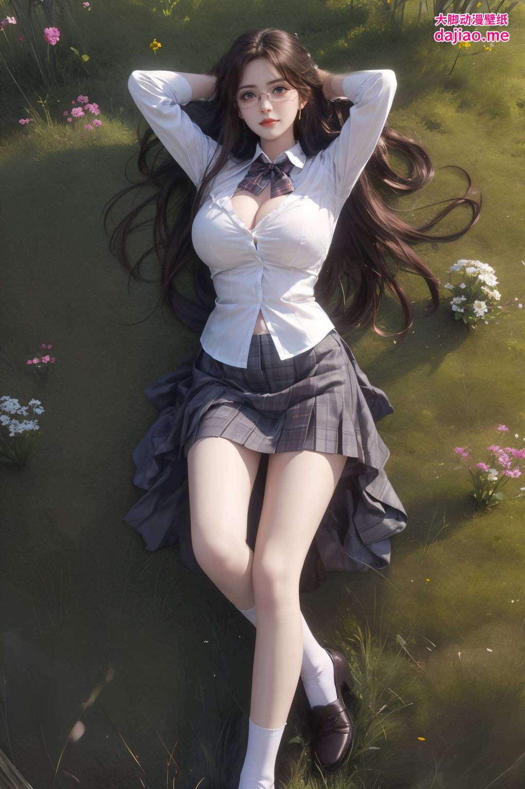 她身着民族服饰这款名为“火灵儿壁纸”的国漫美女粉色主题