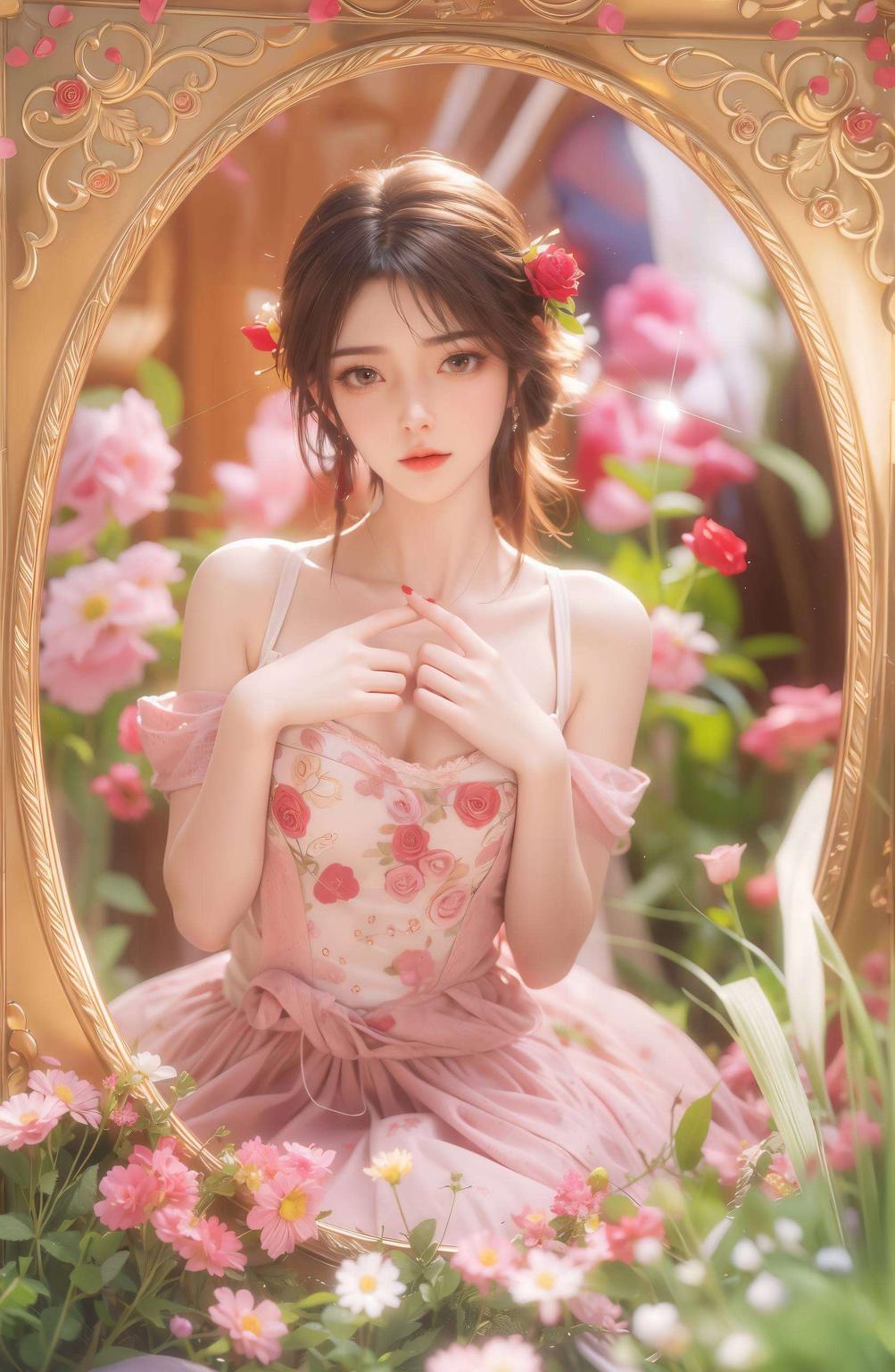 这款1920x1080的安卓壁纸绘制于细腻笔触间的火灵儿