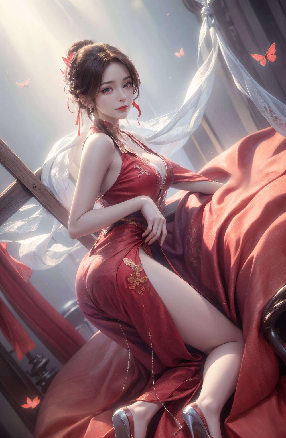 国漫女神唯美呈现细腻笔触描绘