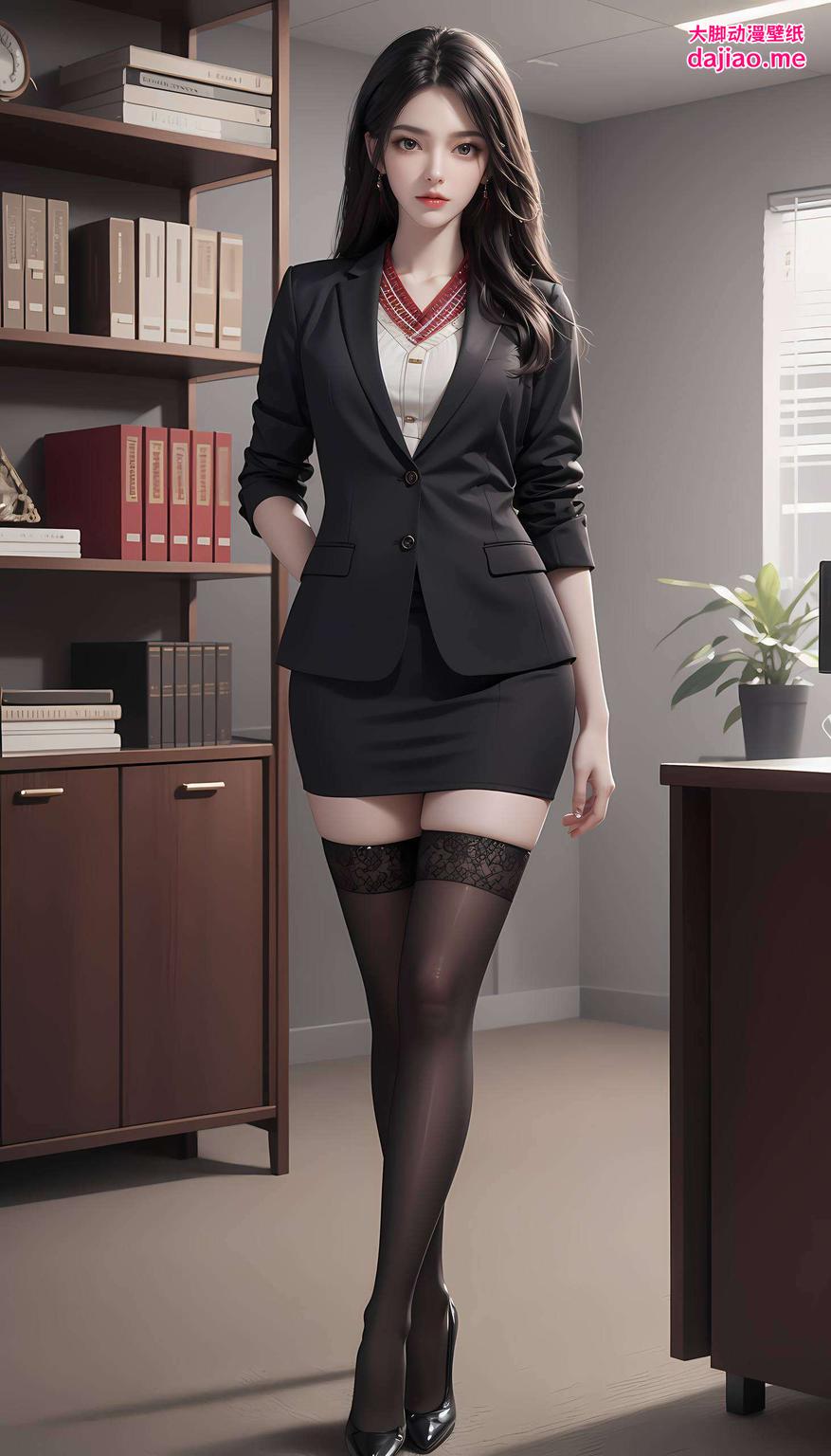绽放出唯美风采花卉平板上的国漫女神