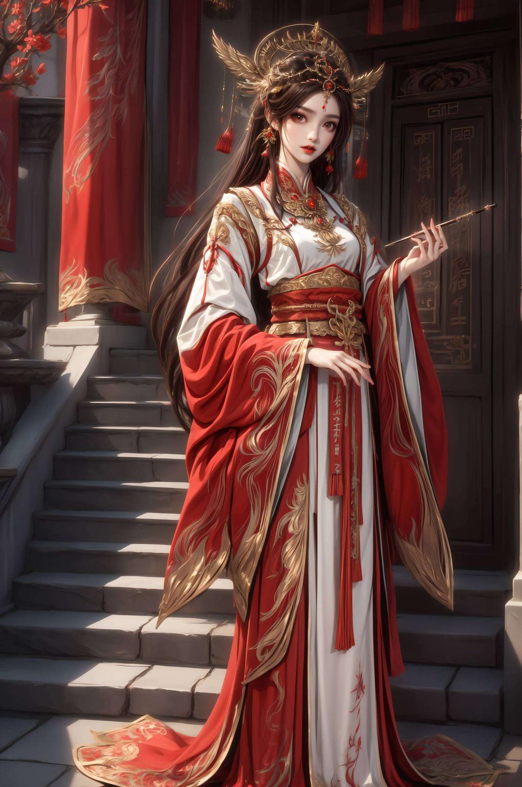 这款精选国漫女主AI护眼壁纸国漫女神的可爱形象跃然屏上