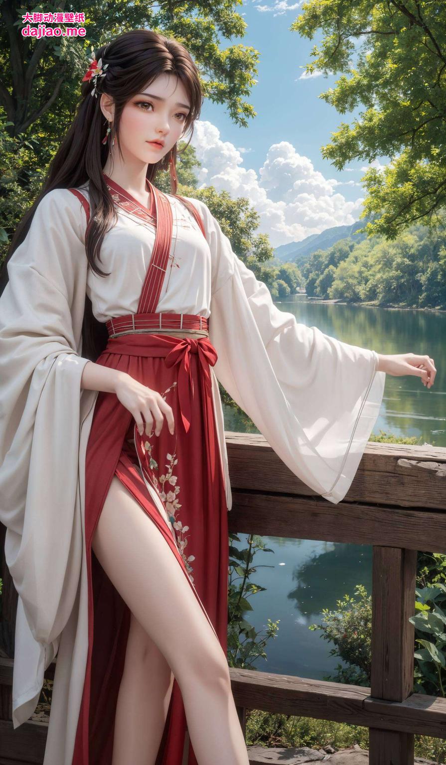 将她的灵动与魅力展现得淋漓尽致让你的电脑桌面瞬间变身国漫的梦幻舞台
