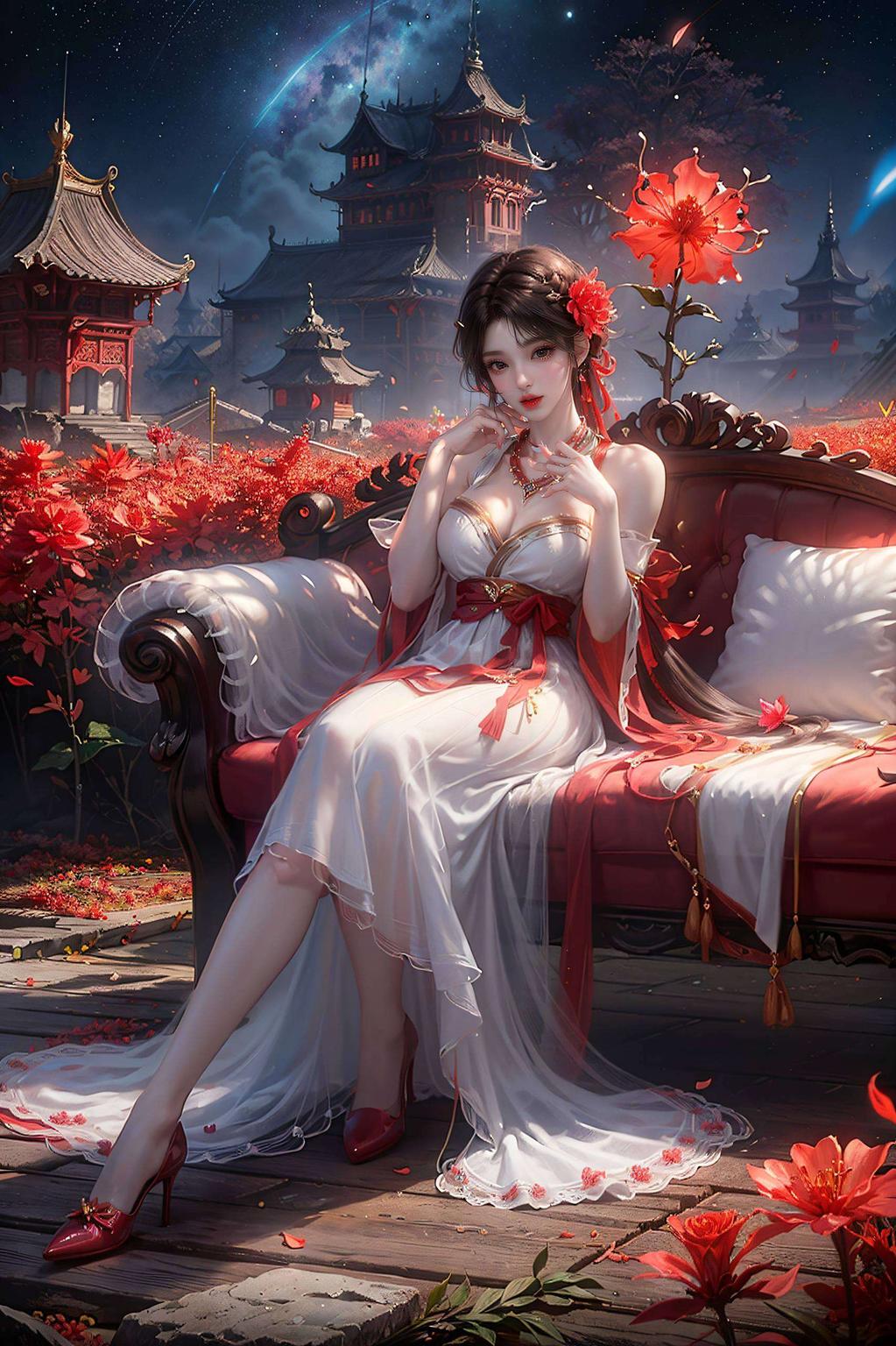 火灵儿石昊翩翩起舞细腻笔触捕捉每一丝细节