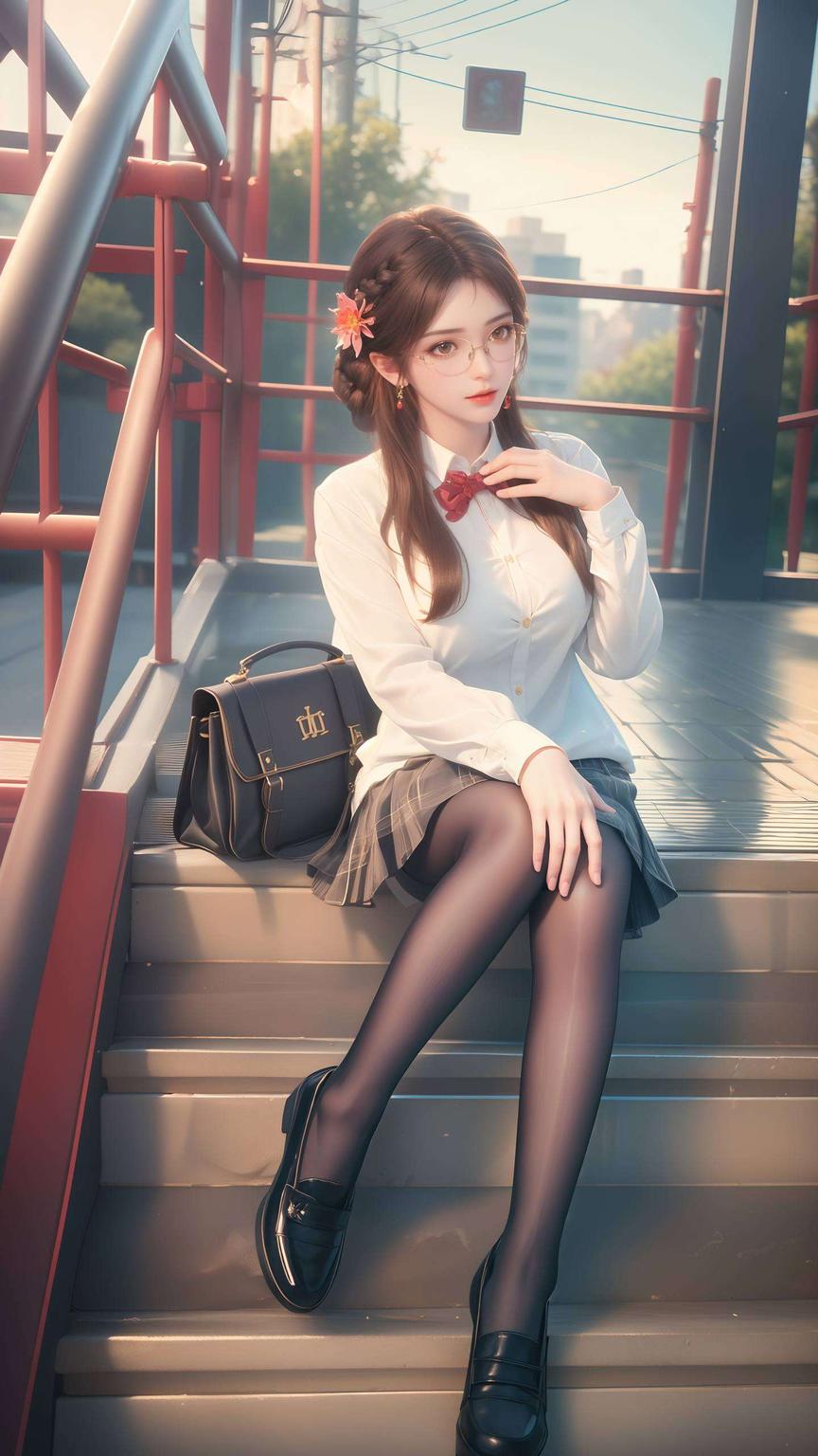 为你的手机增添一抹浪漫色彩国漫女主AI特集碎花手机国漫美女炫彩壁纸带你领略别样风情！石昊与火灵儿树下深情对望