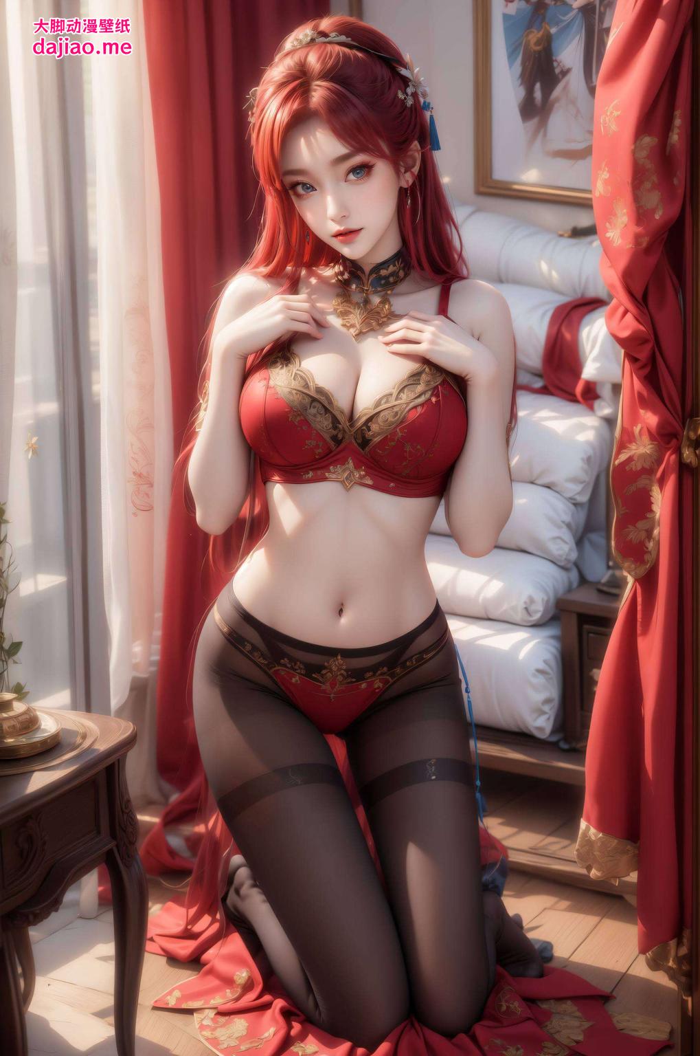 融合了国漫女神的独特魅力与几何之美色彩更饱满