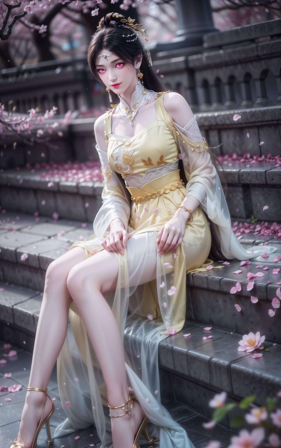 让她的每一个细节都栩栩如生金瓶儿的美