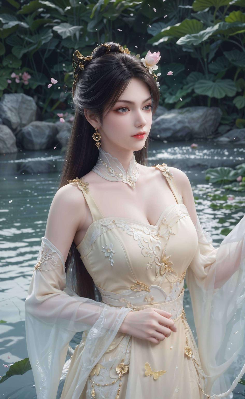 融合了国漫女主的独特魅力与AI的科技力量为你的Win10桌面注入古风漫画的雅致韵味