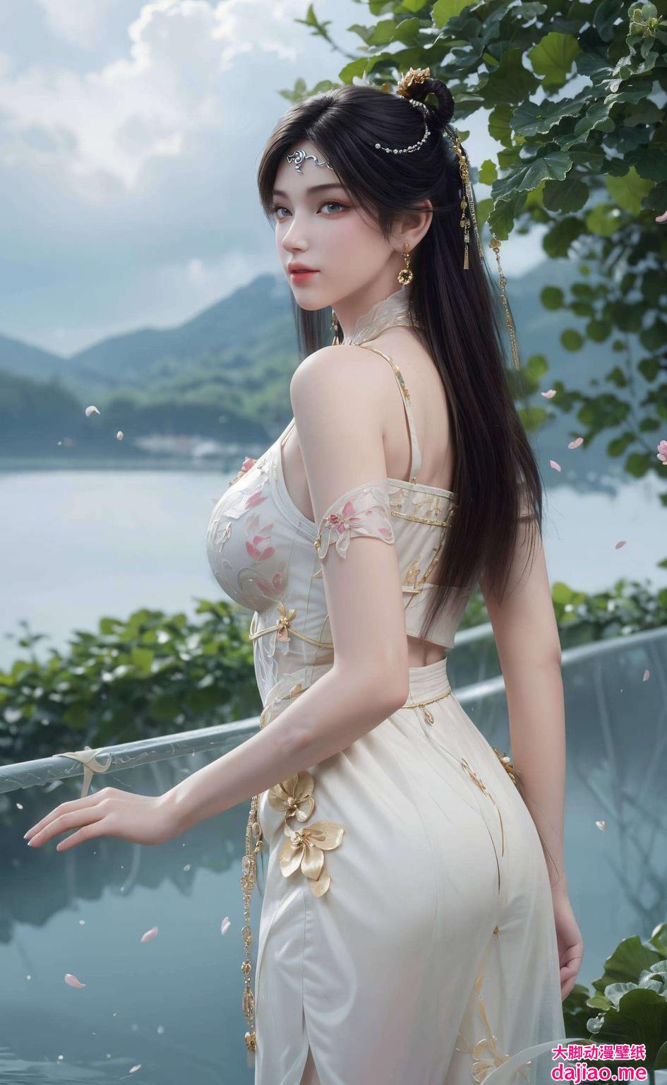 金瓶儿动漫手机壁纸感受艺术与科技的完美结合