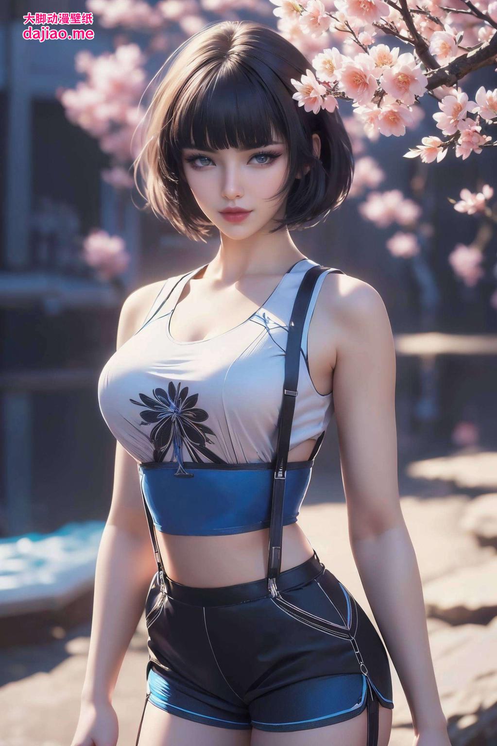 融合了国漫女神姬青的独特魅力AI绘制下的神图让人眼前一亮