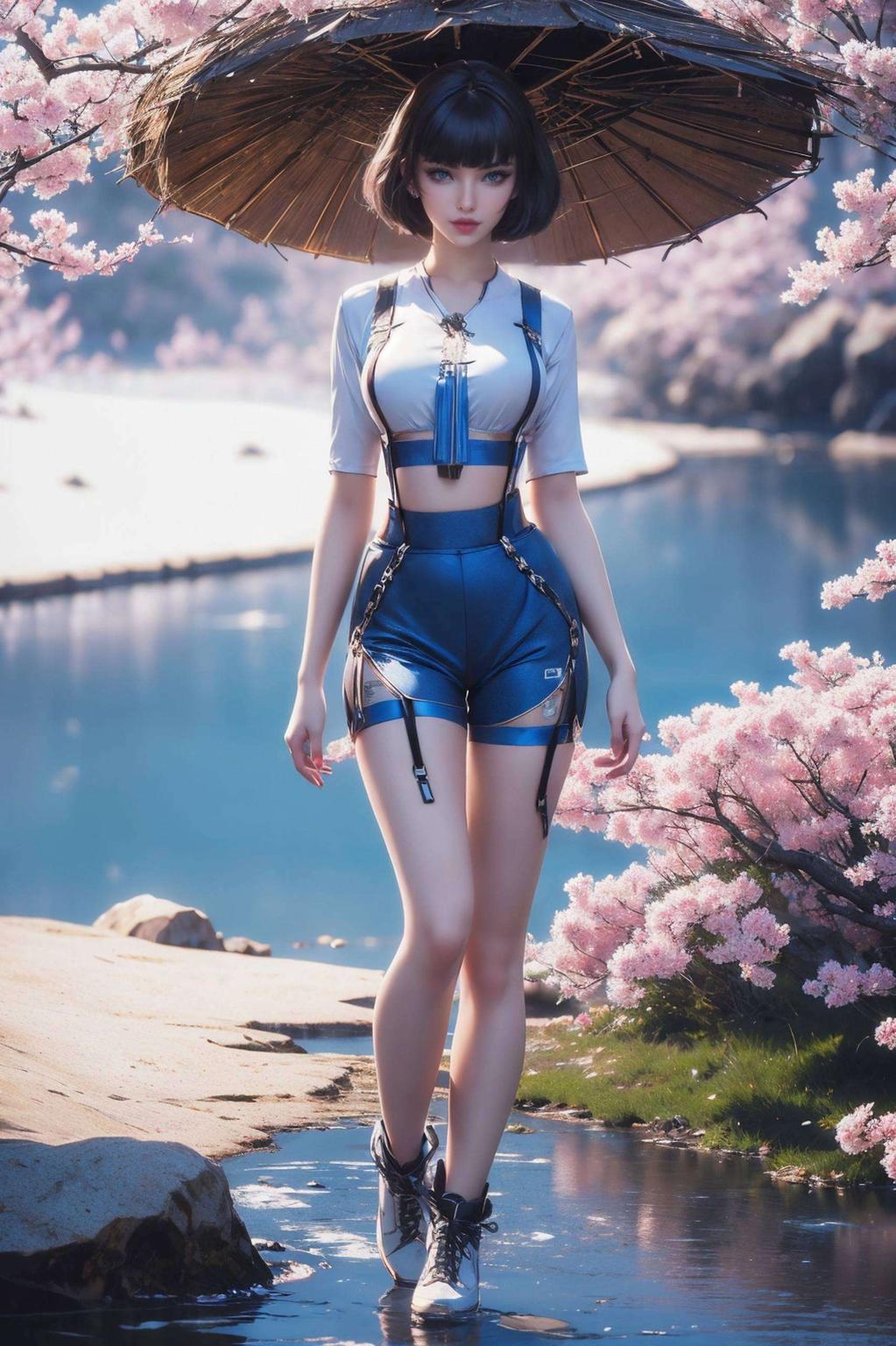 姬青以她独特的魅力