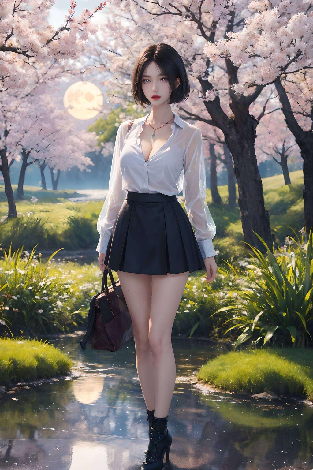 细腻的花卉纹理与国漫经典角色相映成趣不良人的姬如雪与陆林轩