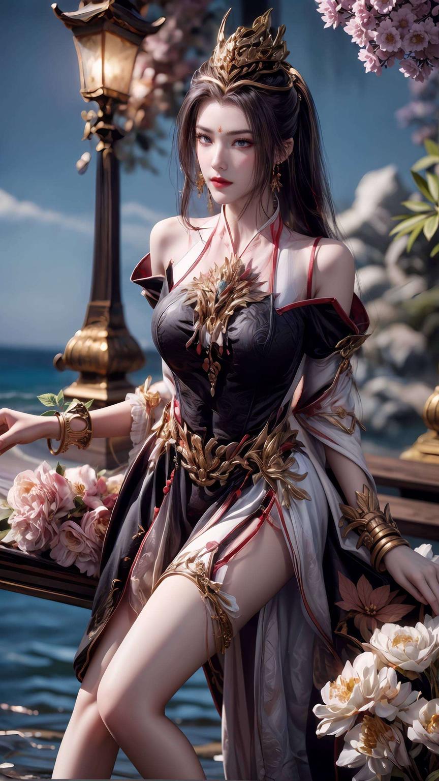 酒玖师叔的古香古色形象跃然屏上绘制于波西米亚平板之上